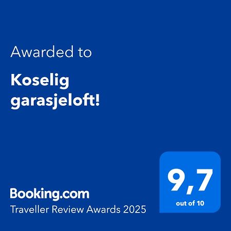 LangevagKoselig Garasjeloft!公寓 外观 照片